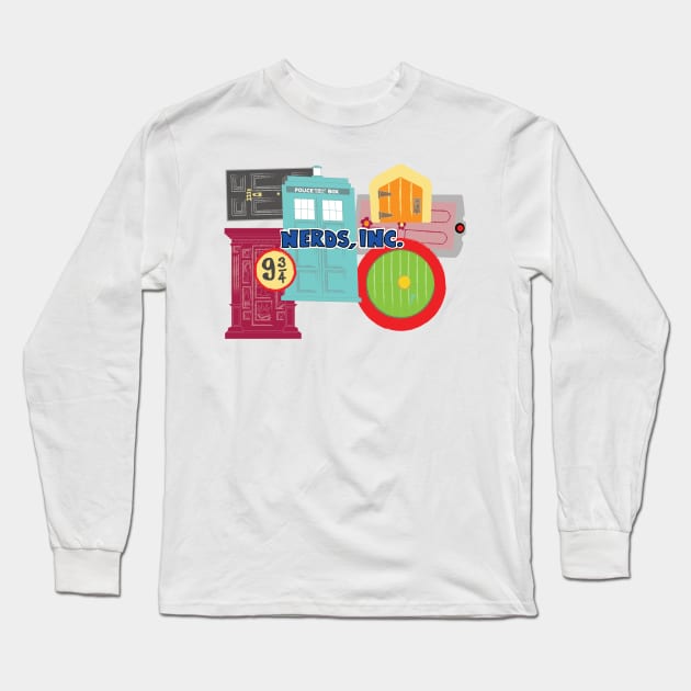 Nerds Inc Long Sleeve T-Shirt by LaceySimpson